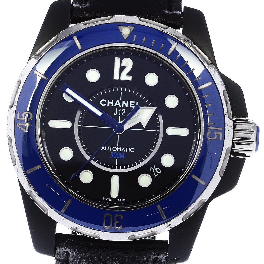 CHANEL J12 Marine H2559 Date black Dial Automatic Men's Watch_791585