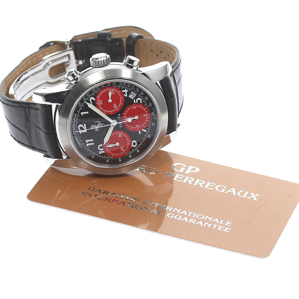 GIRARD-PERREGAUX Ferrari 80280 Date Black / red Dial AT Men's Watch_791615