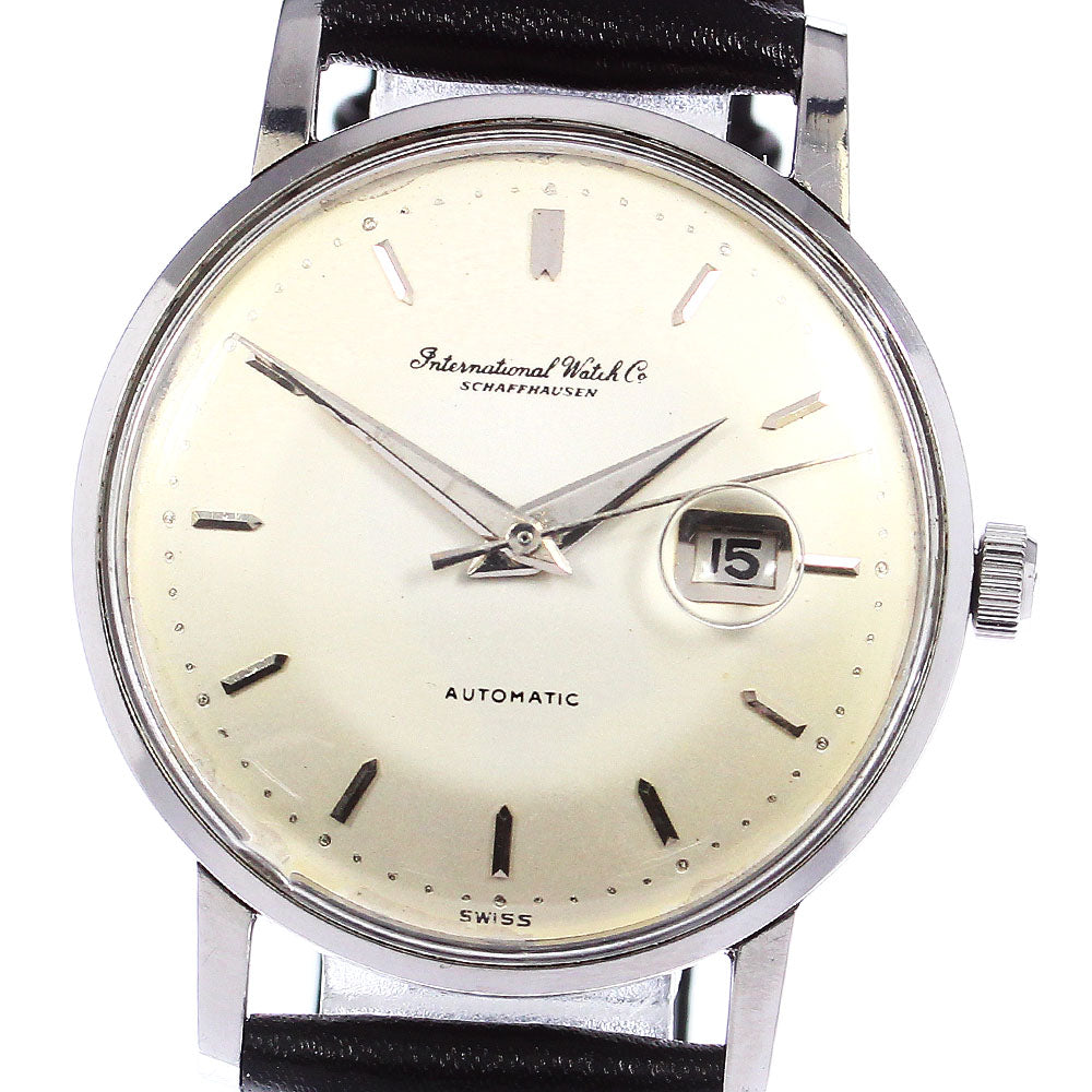 IWC SCHAFFHAUSEN Date Cal.8531 Redial Silver Dial Automatic Men's Watch_791645
