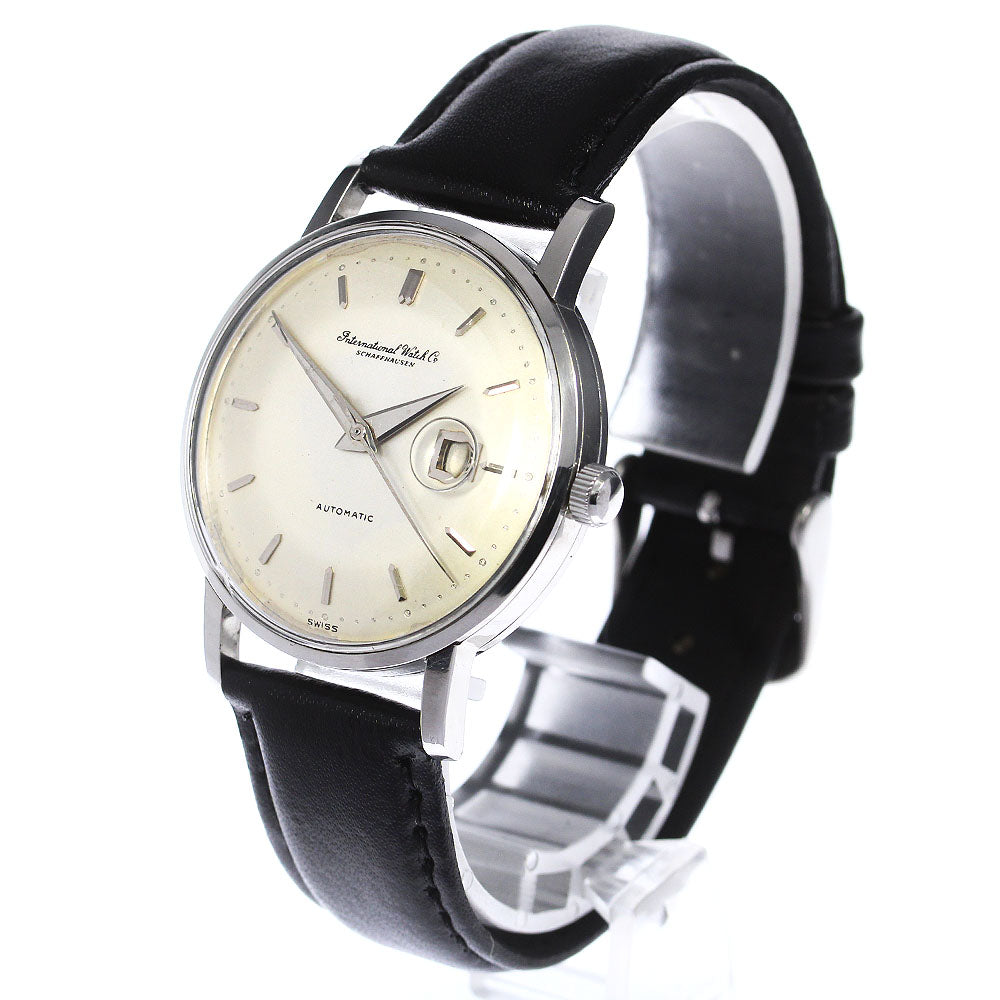 IWC SCHAFFHAUSEN Date Cal.8531 Redial Silver Dial Automatic Men's Watch_791645
