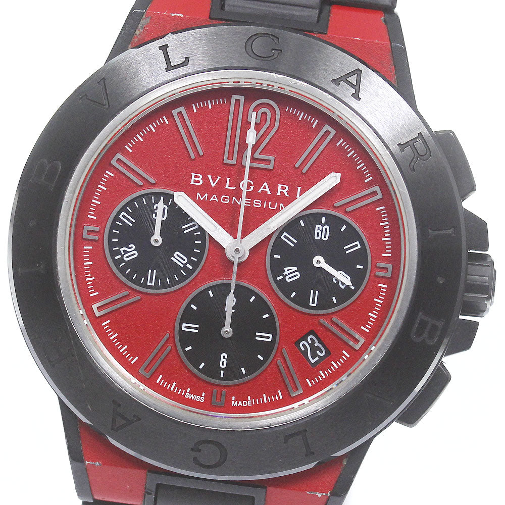 BVLGARI Diagono Magnesium DG42SMCCH Chronograph Automatic Men's Watch_791655