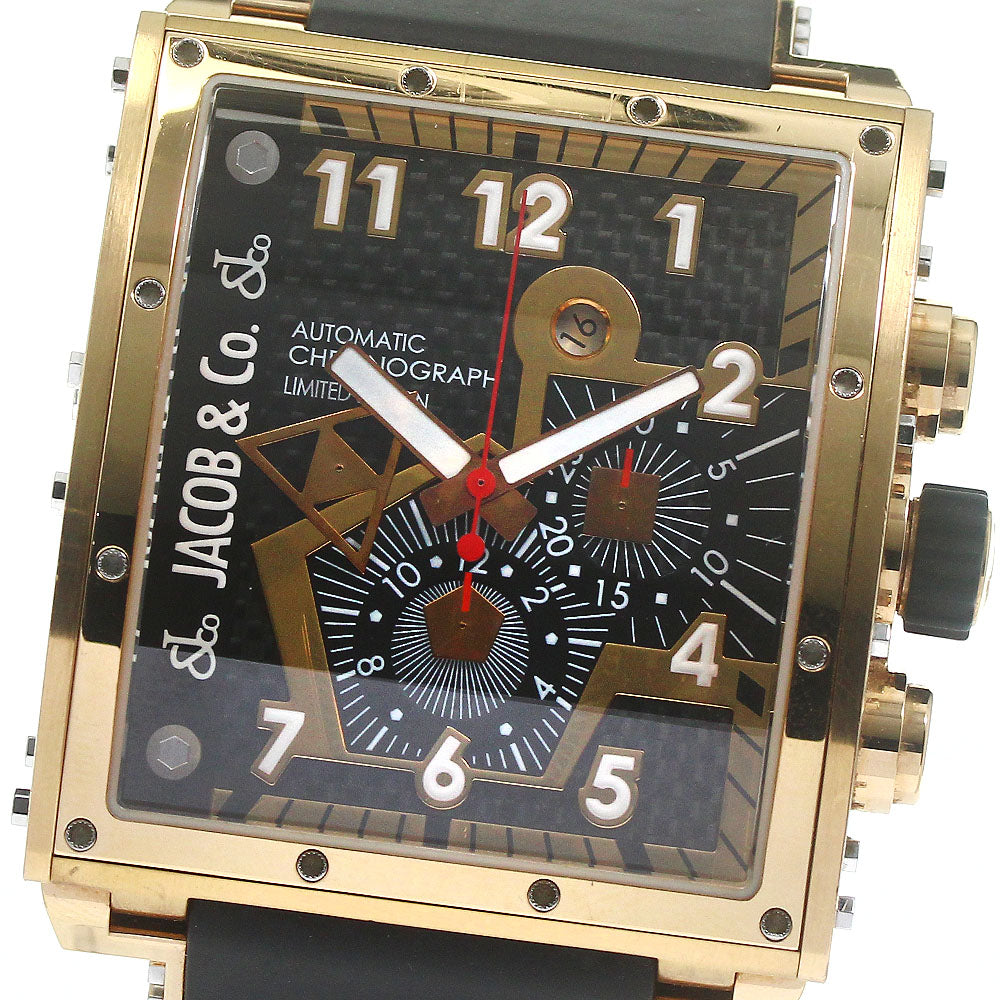 JACOB&CO Epic I JC-Q3BLB Chronograph black Dial Automatic Men's Watch_791675