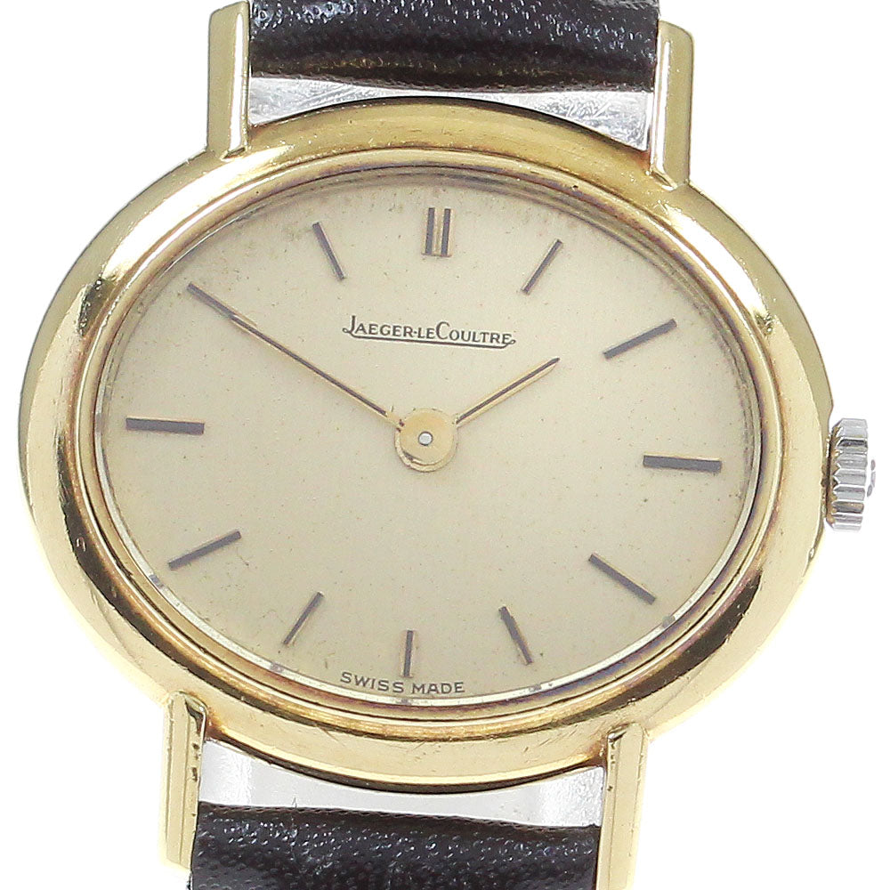 JAEGER-LECOULTRE 18K Yellow Gold Vintage cal.895 Hand Winding Ladies_791822