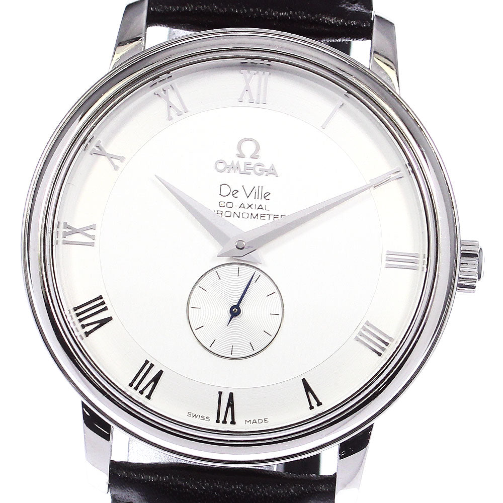 OMEGA De Ville Prestige 4813.30.01 Coaxial Silver Dial Automatic Men's_791840