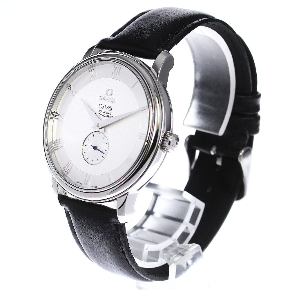 OMEGA De Ville Prestige 4813.30.01 Coaxial Silver Dial Automatic Men's_791840