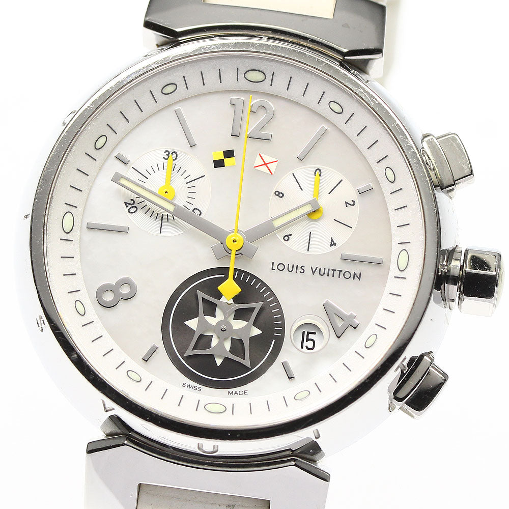 LOUIS VUITTON Tambour Lovely Cup Q132C Chronograph Quartz Ladies Watch_791981