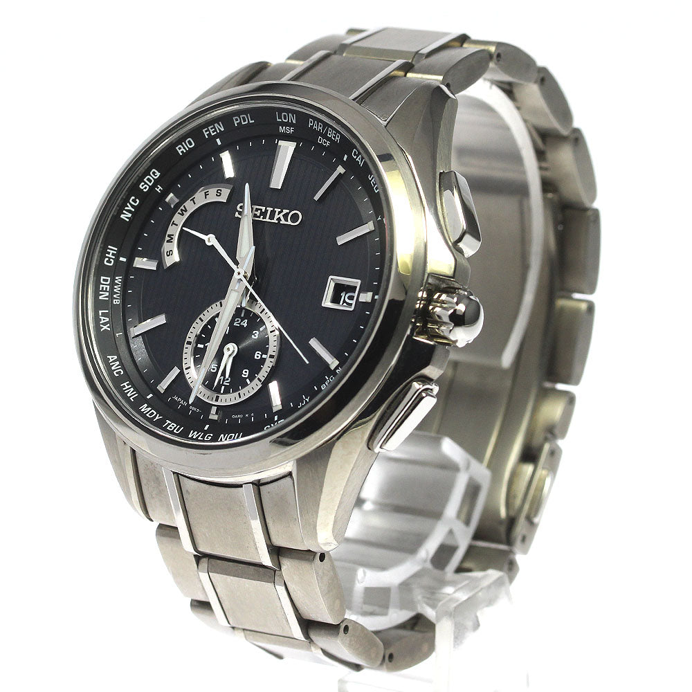 SEIKO Brights SAGA287/8B63-0AV0 Chronograph Solar Powered Radio Men's_792088