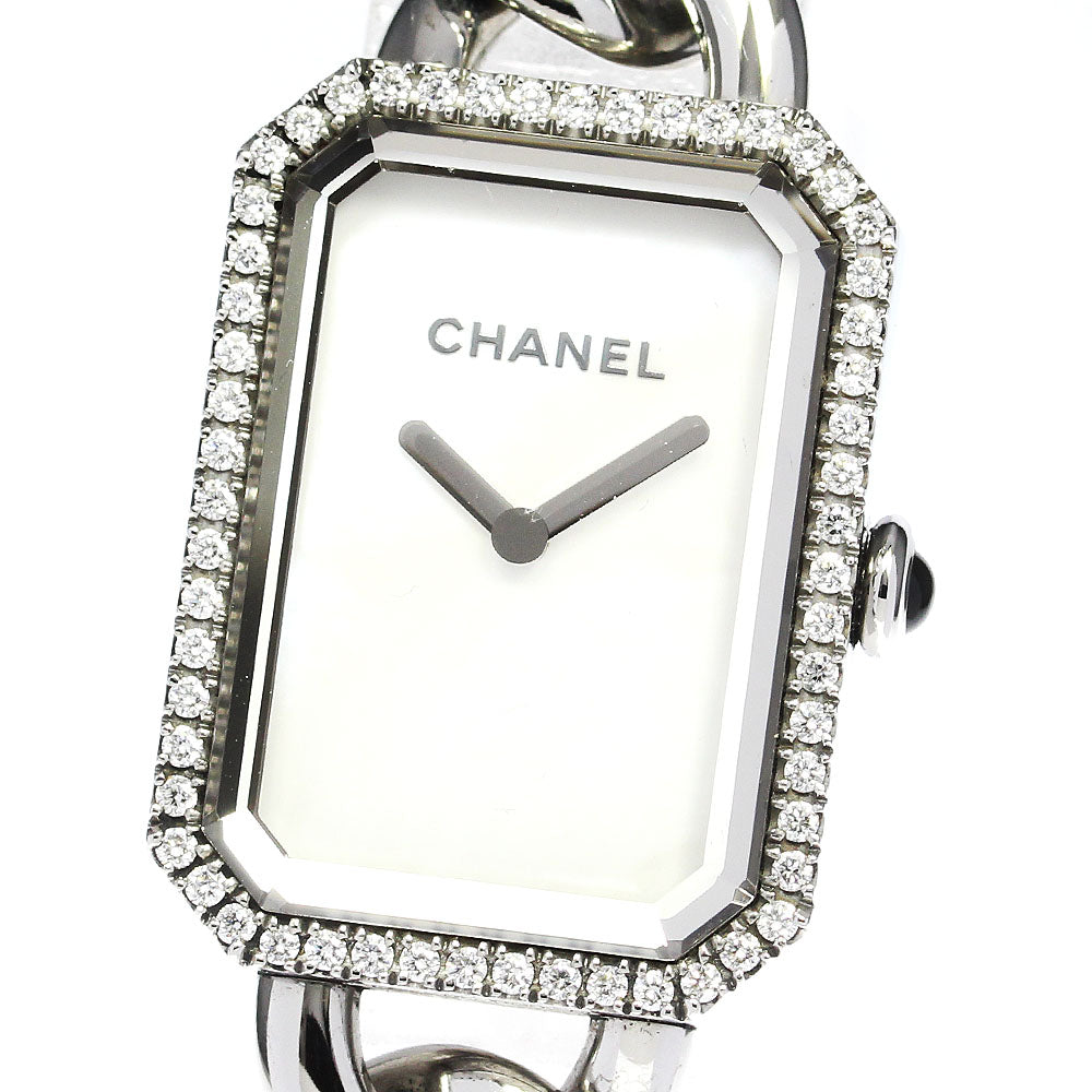CHANEL Premiere H3255 Diamond Bezel White shell Dial Quartz Ladies Watch_792479