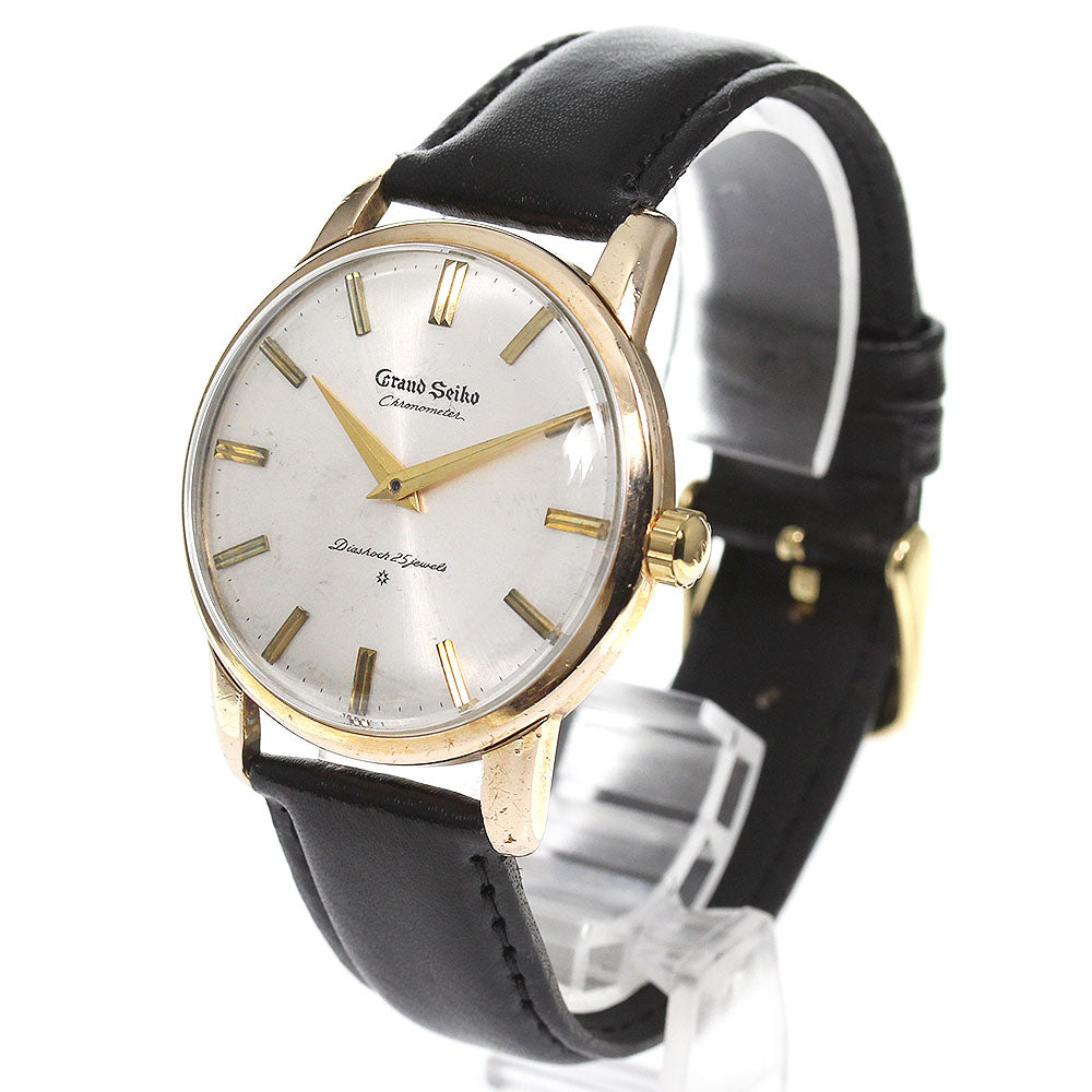 SEIKO Grand Seiko J14070 Redial cal.560 Silver Dial Hand Winding Men's Watch_792590