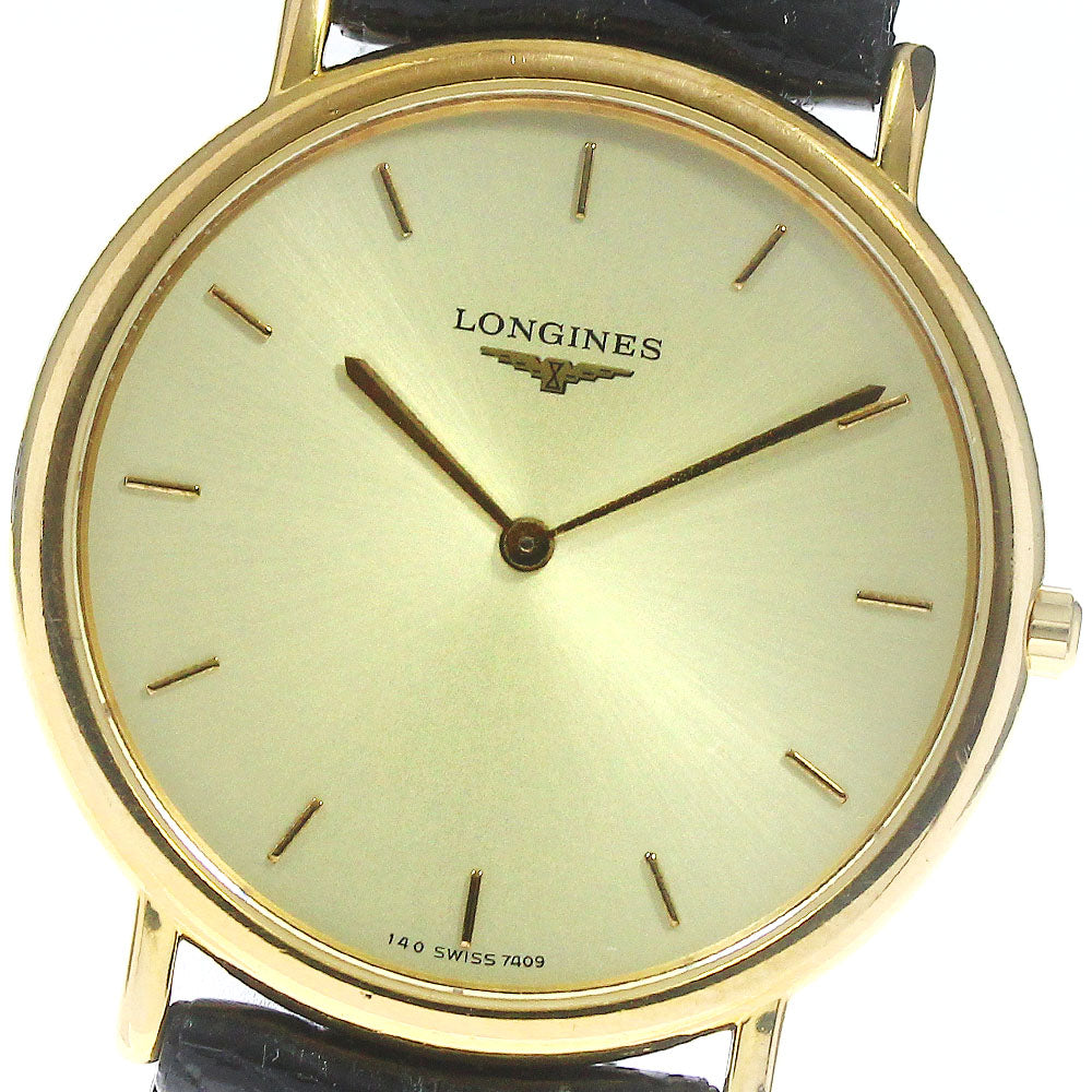LONGINES Grand classic L4.620.2 gold Dial Quartz Men's Watch_792876