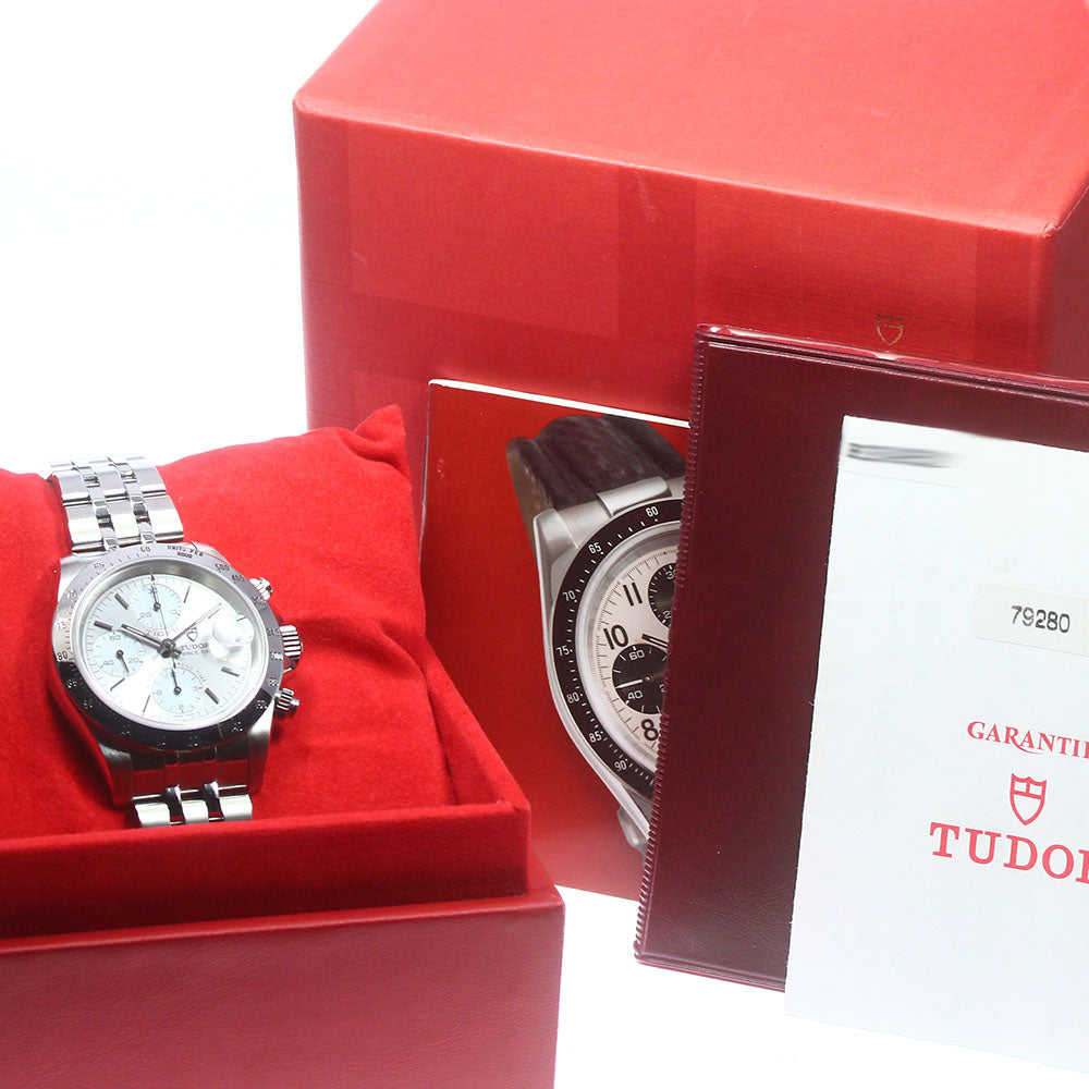TUDOR Chrono time 79280 cal.7750 Silver / White Dial Automatic Men's_792930