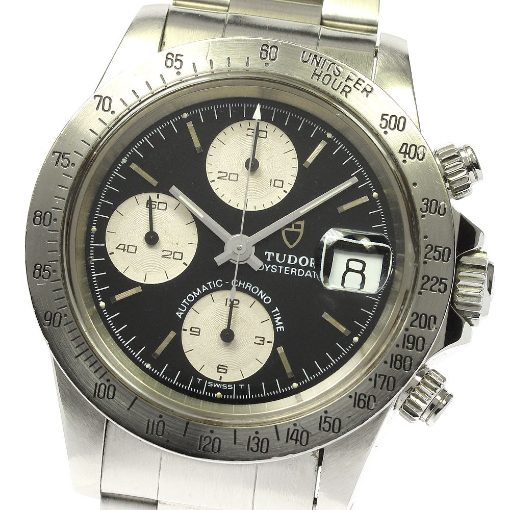 TUDOR Chrono time 79180 Date Black / Silver Dial Automatic Men's Watch_792981
