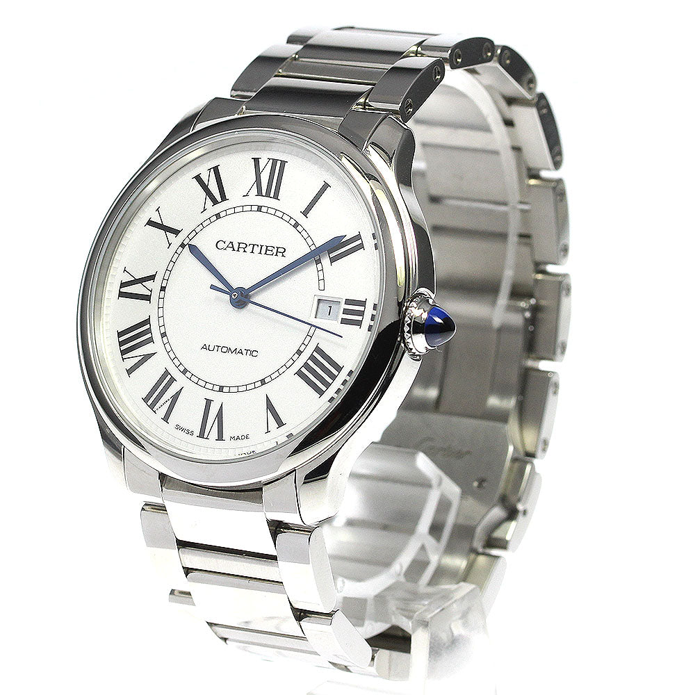 CARTIER Rondemast de Cartier WSRN0035 Date Silver Dial Automatic Men's_793059