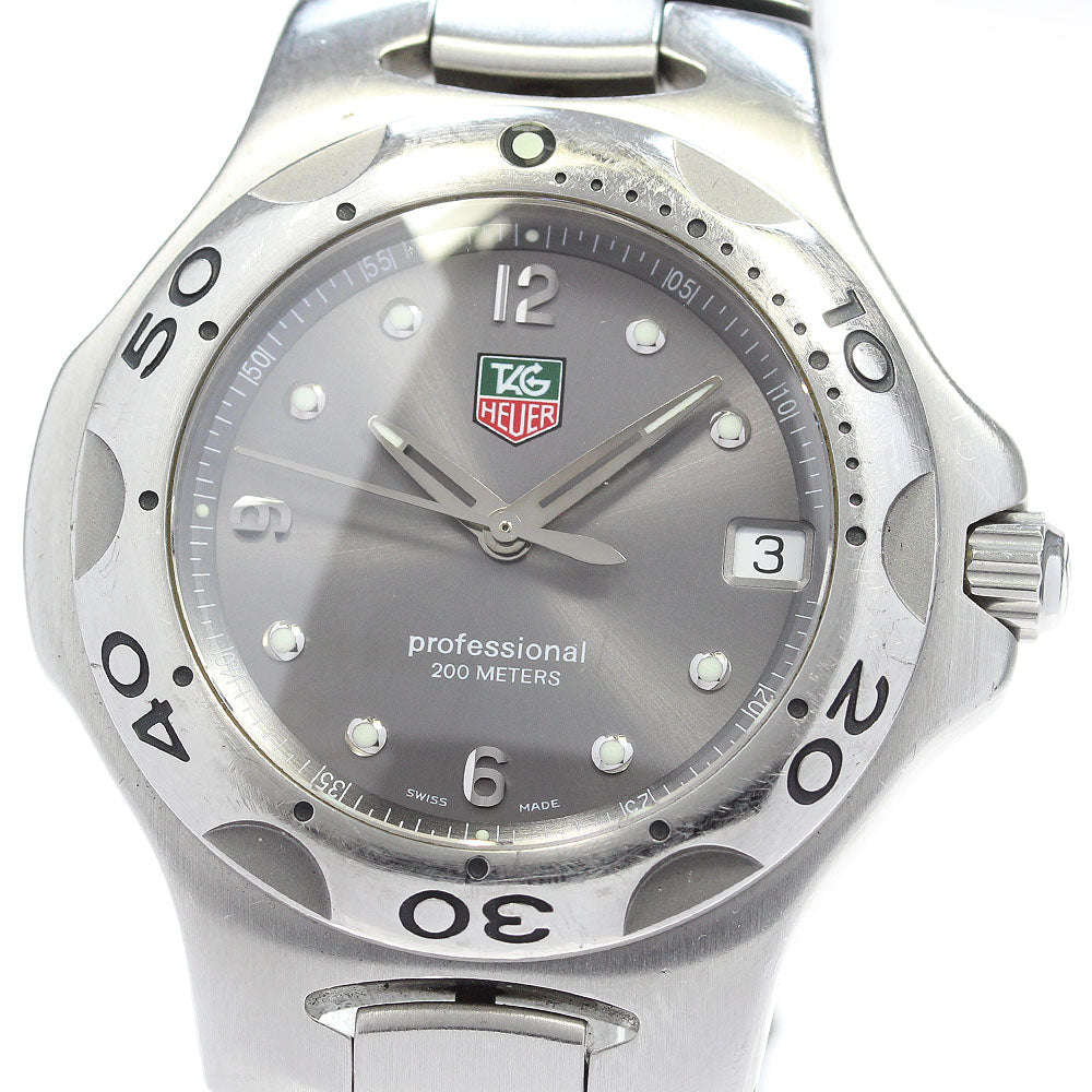 TAG HEUER Kylium WL1111-0 Date gray Dial Quartz Men's Watch_793307