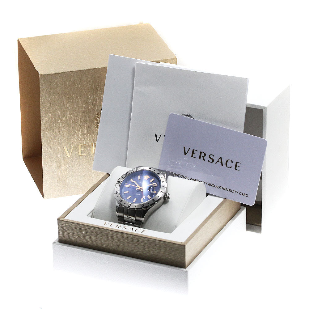 VERSACE Helenium VE11 GMT blue Dial Quartz Men's Watch_793393