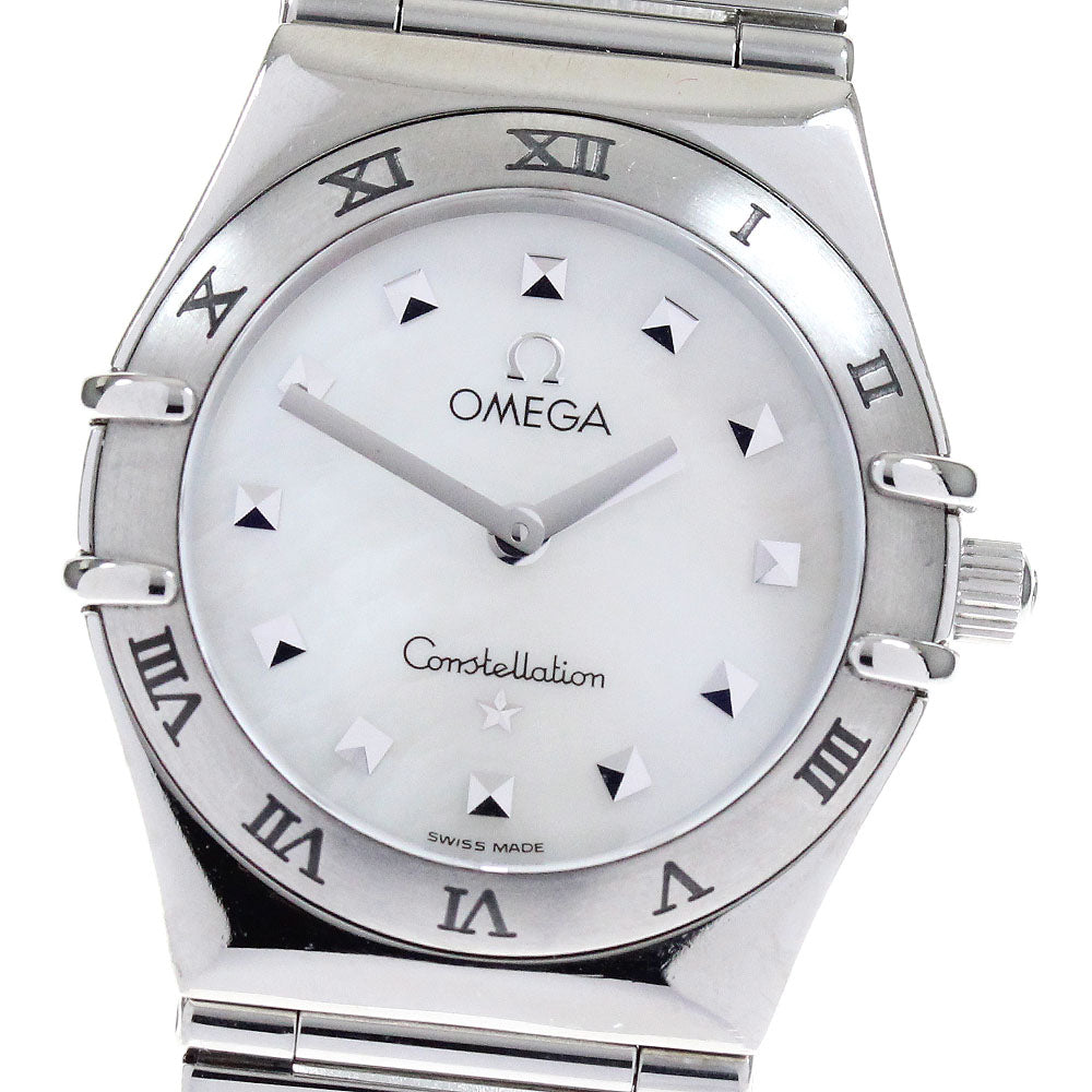 OMEGA Constellation 1571.71 White shell Dial Quartz Ladies Watch_793482