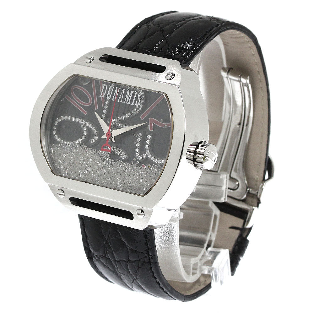 DUNAMIS Spartan SP-S26 Diamond black Dial Automatic Men's Watch_793662