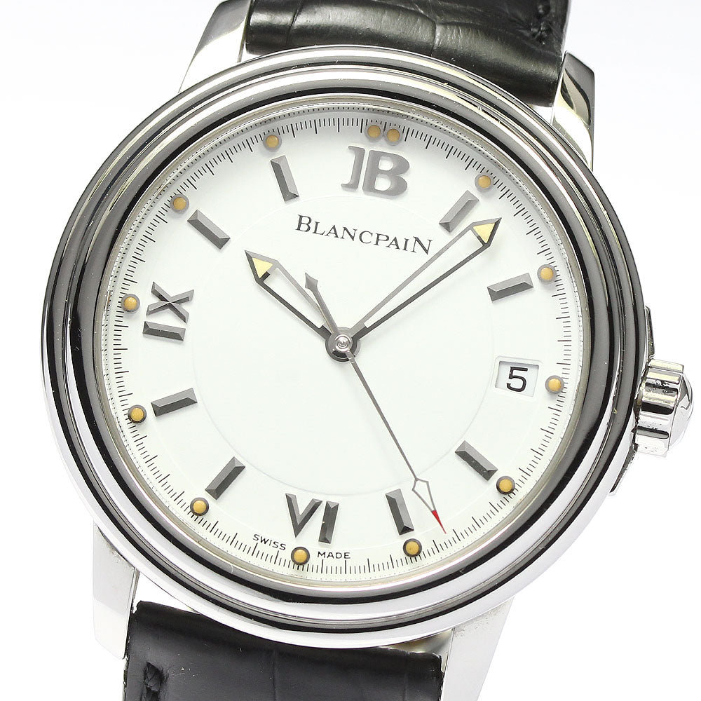 Blancpain Leman Ultra Slim 2100-1127-53 Date white Dial Automatic Men's Watch_793708