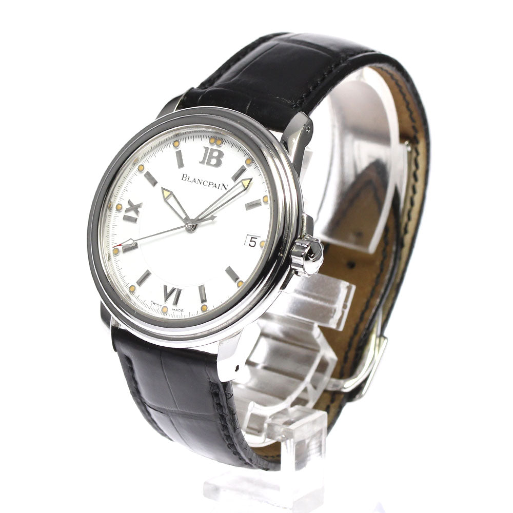 Blancpain Leman Ultra Slim 2100-1127-53 Date white Dial Automatic Men's Watch_793708