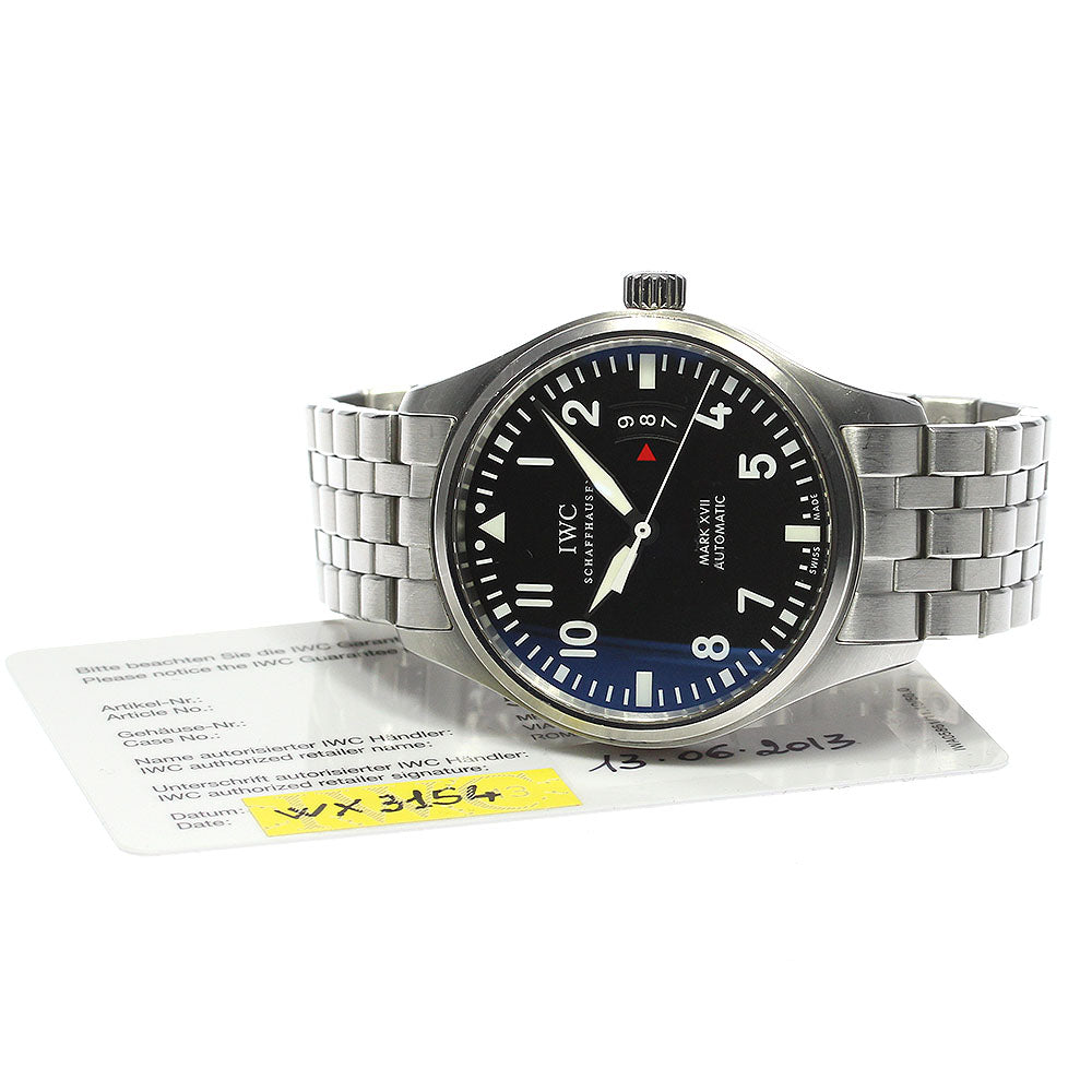 IWC SCHAFFHAUSEN Pilot watch mark XVII IW326504 Date Automatic Men's_793730