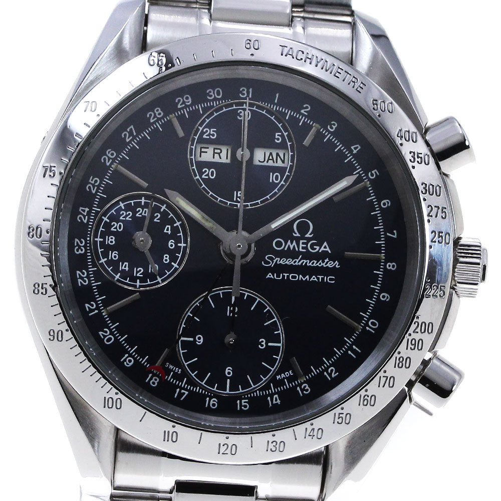 OMEGA Speedmaster 3521.80 Triple calendar Navy Dial Automatic Men's Watch_793756