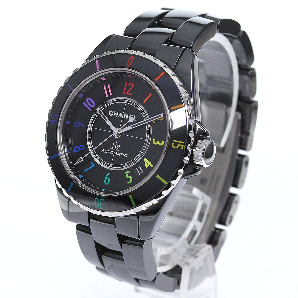 CHANEL J12 electro H7122 Black ceramic black Dial Automatic Men's Watch_793763