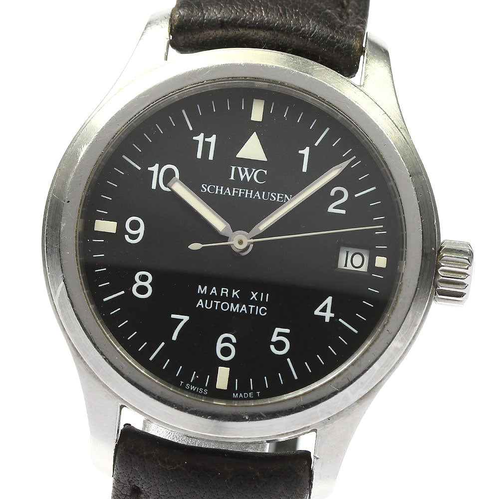 IWC SCHAFFHAUSEN Pilot Watch Mark XII IW324101 Date Automatic Men's Watch_793932
