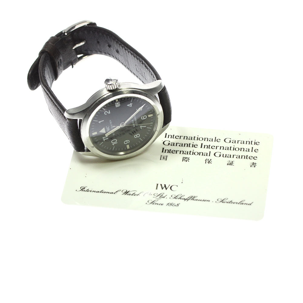 IWC SCHAFFHAUSEN Pilot Watch Mark XII IW324101 Date Automatic Men's Watch_793932
