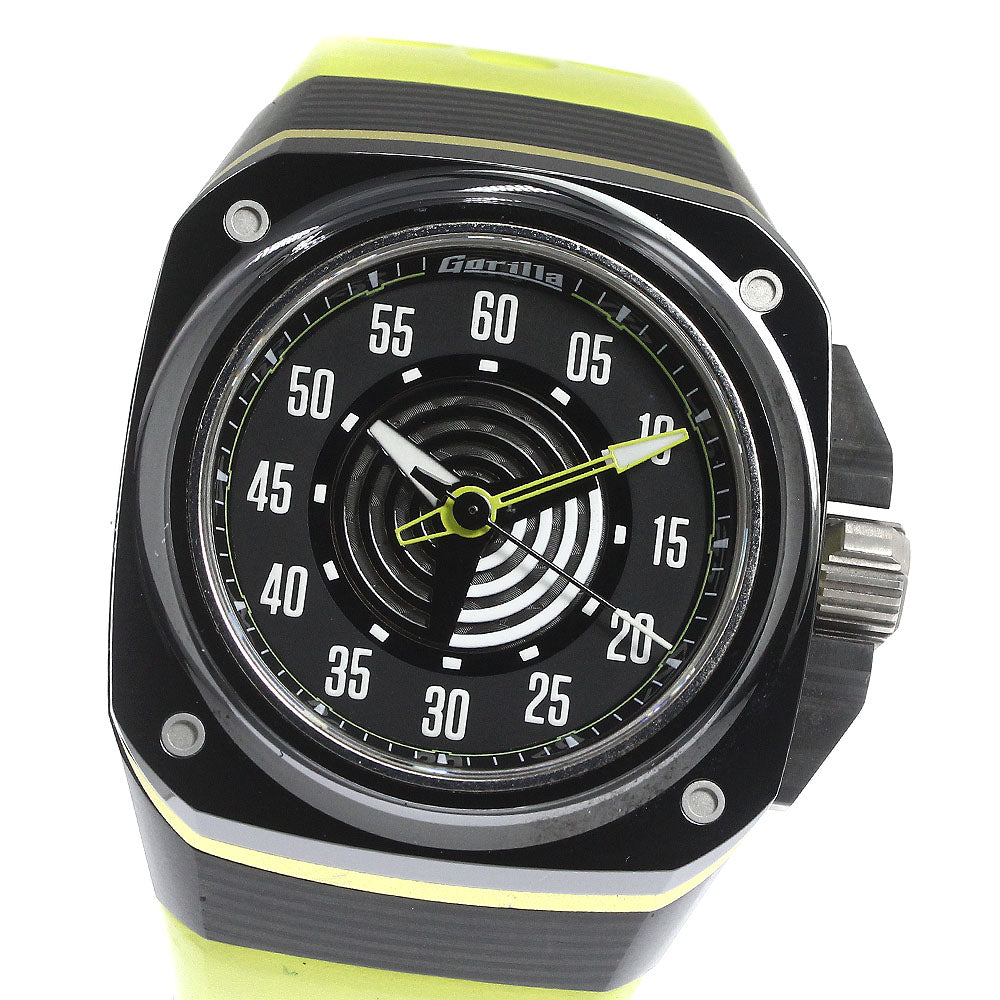 Gorilla fastback acid green FBY4.0 black Dial Automatic Men's Watch_793984