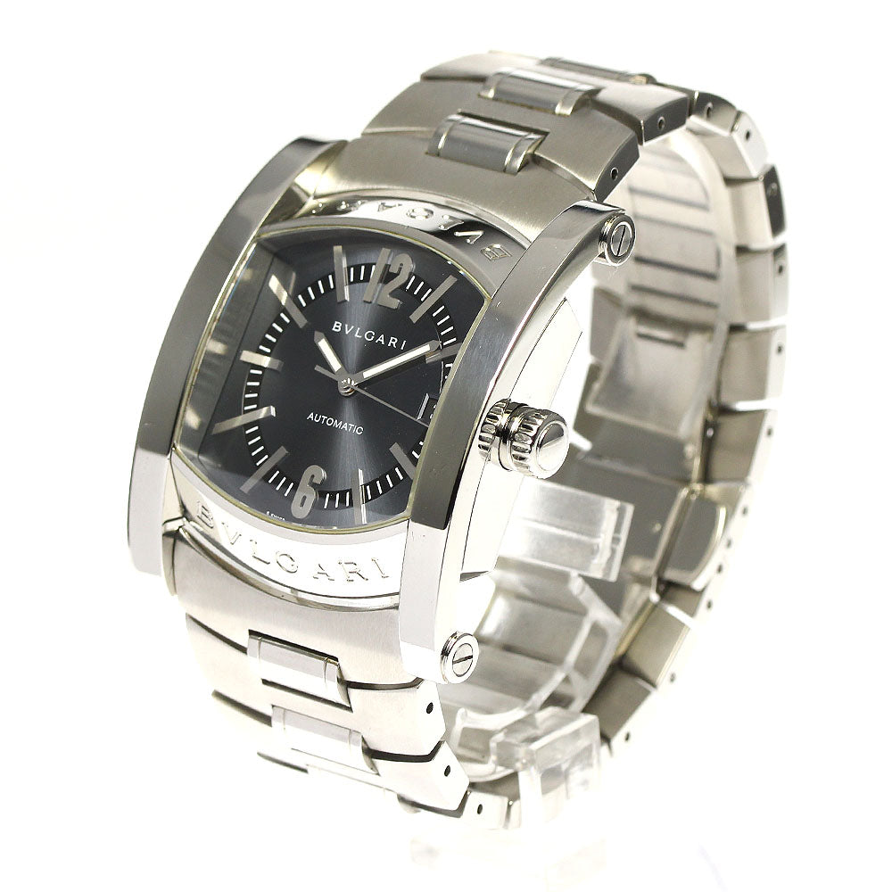 BVLGARI Assioma AA48S Date Navy Dial Automatic Men's Watch_794554