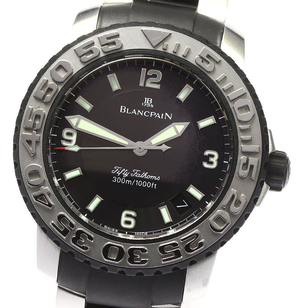 Blancpain Fifty Phazomus 2200.6530.66 Date black Dial Automatic Men's Watch_794611