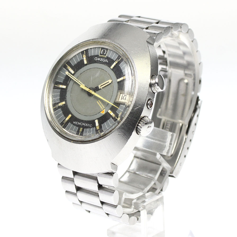 OMEGA Seamaster Memomatic ref.166.072 Alarm Cal.980 Silver / Gray Dial Automatic Men's Watch_794661