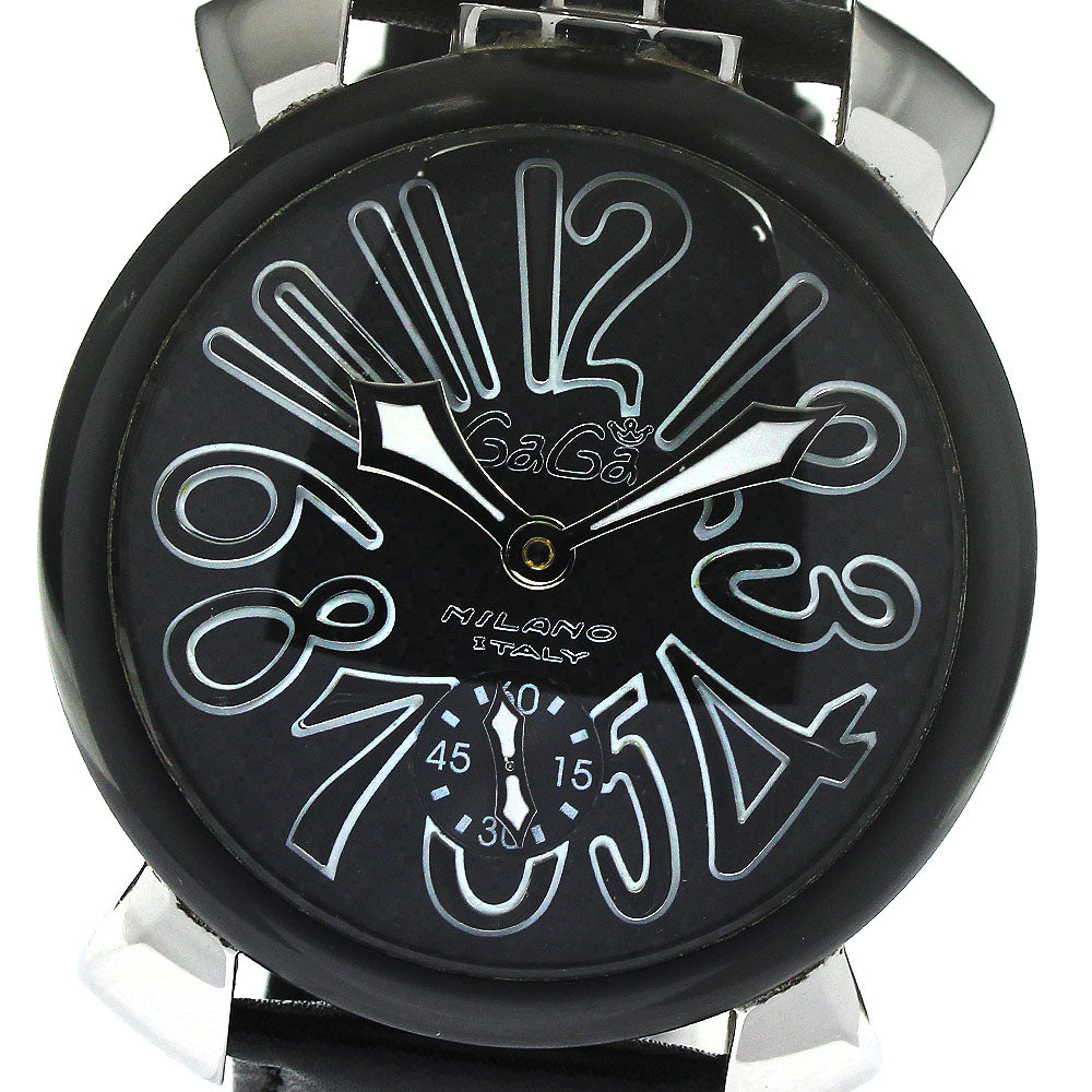 GaGa MILANO Manuale48 5013.01S Small seconds Hand Winding Men's Watch_795038