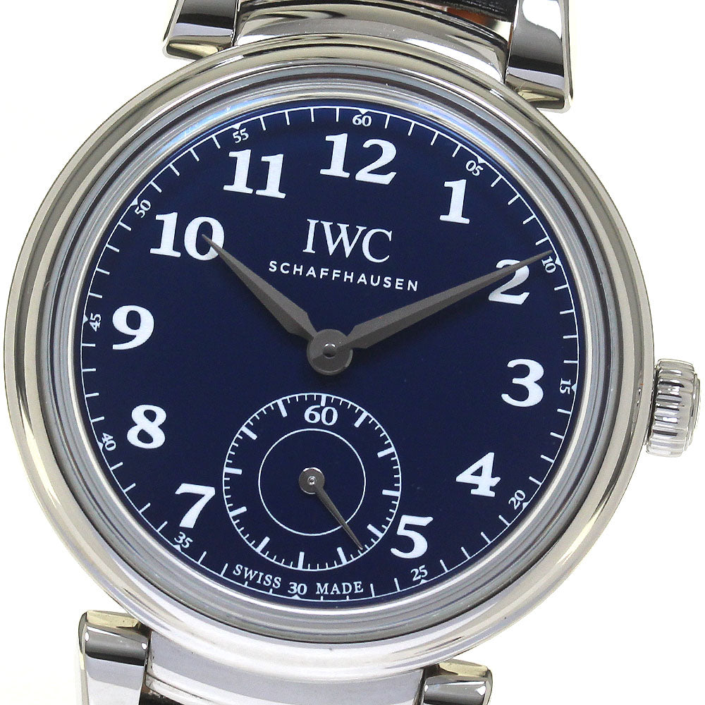 IWC SCHAFFHAUSEN Da Vinci IW358102 150 Years Limited to 500 Navy Dial Automatic Men's Watch_795675