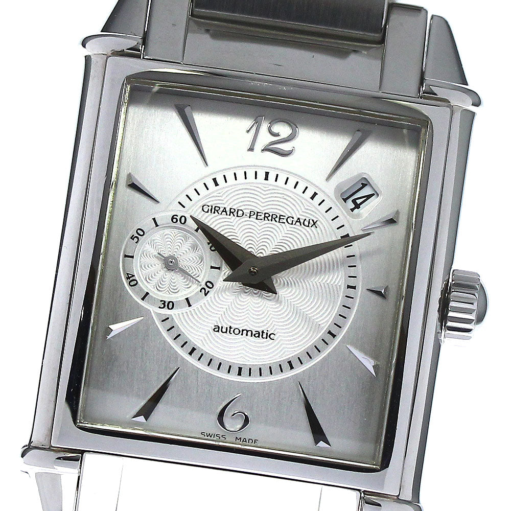 GIRARD-PERREGAUX Vintage 1945 25932.1.11.106 Silver Dial Automatic Men's_795706
