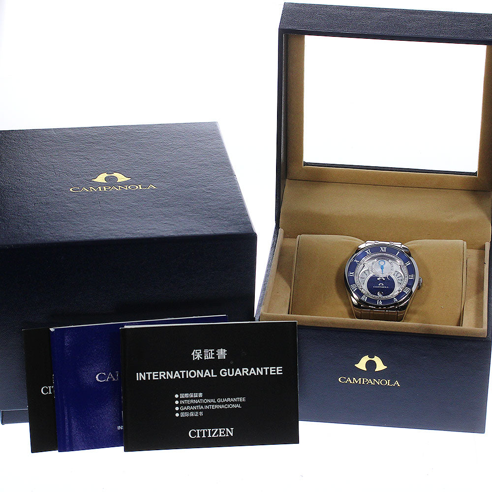 CITIZEN Campanola BU0020-54A/8730-T019056 azure blue Solar Powered Men's_795717