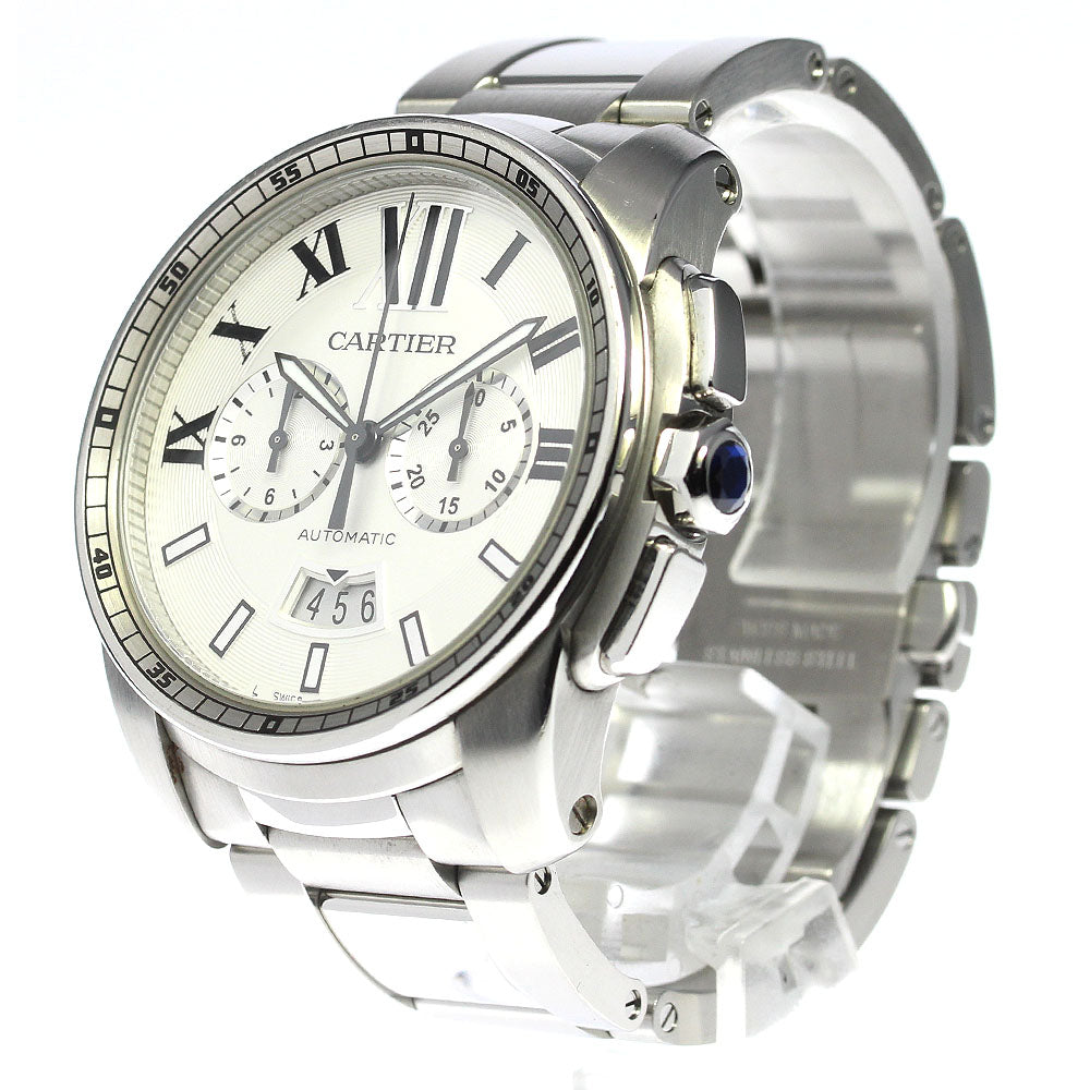 CARTIER Calibre de Cartier W7100045 Chronograph Automatic Men's Watch_795869