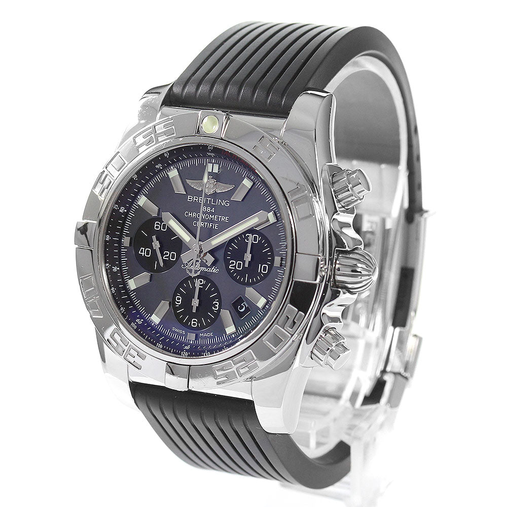 BREITLING Chronomat44 AB0111 Black shell Dial Automatic Men's Watch_796087