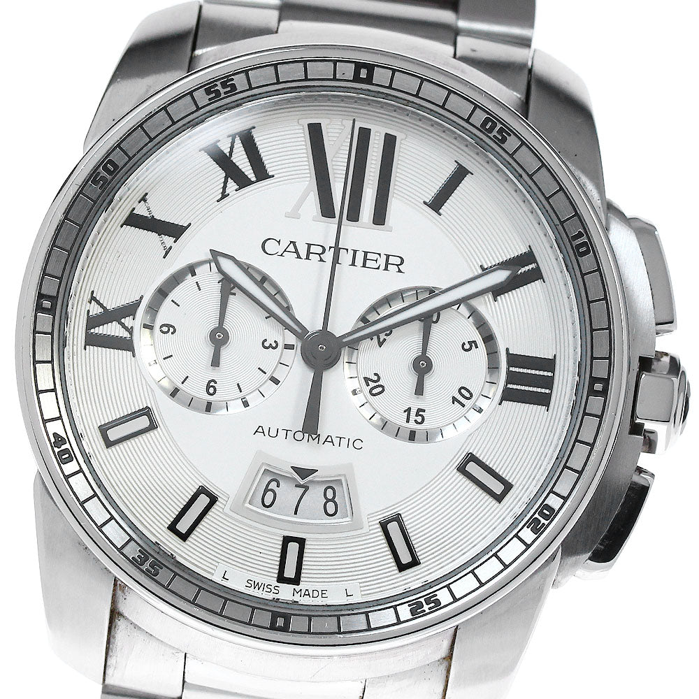 CARTIER Calibre de Cartier W7100045 Chronograph Automatic Men's Watch_796171