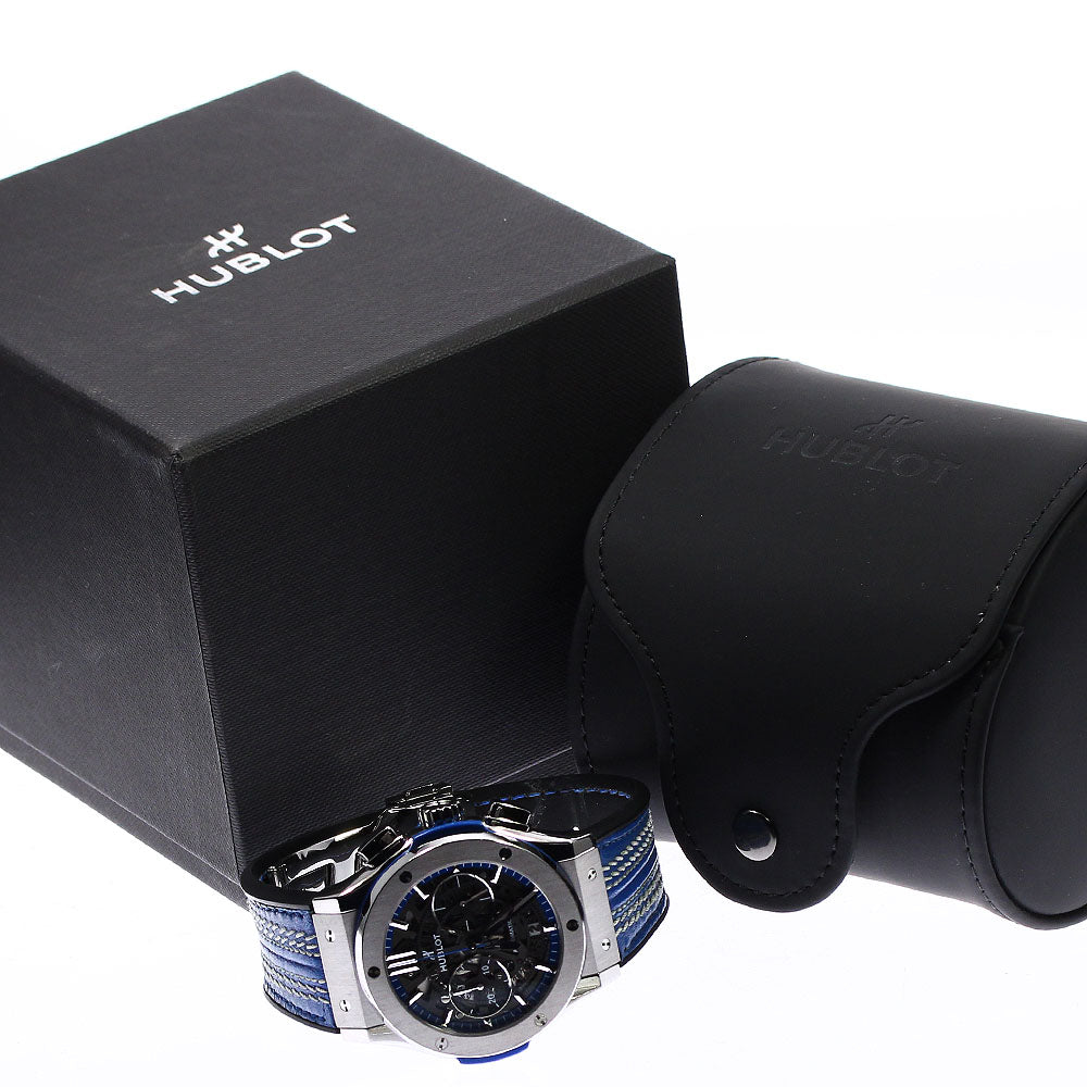 HUBLOT Classic Fusion Aero Chronograph 525.NX.0129.VR.ICC16 Date skeleton Dial Automatic Men's Watch_796782