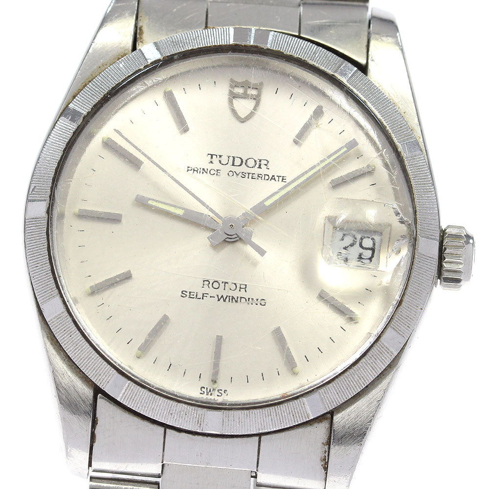 TUDOR Prince Oyster Date 74010 cal.2824-2 Silver Dial Automatic Men's Watch_796794