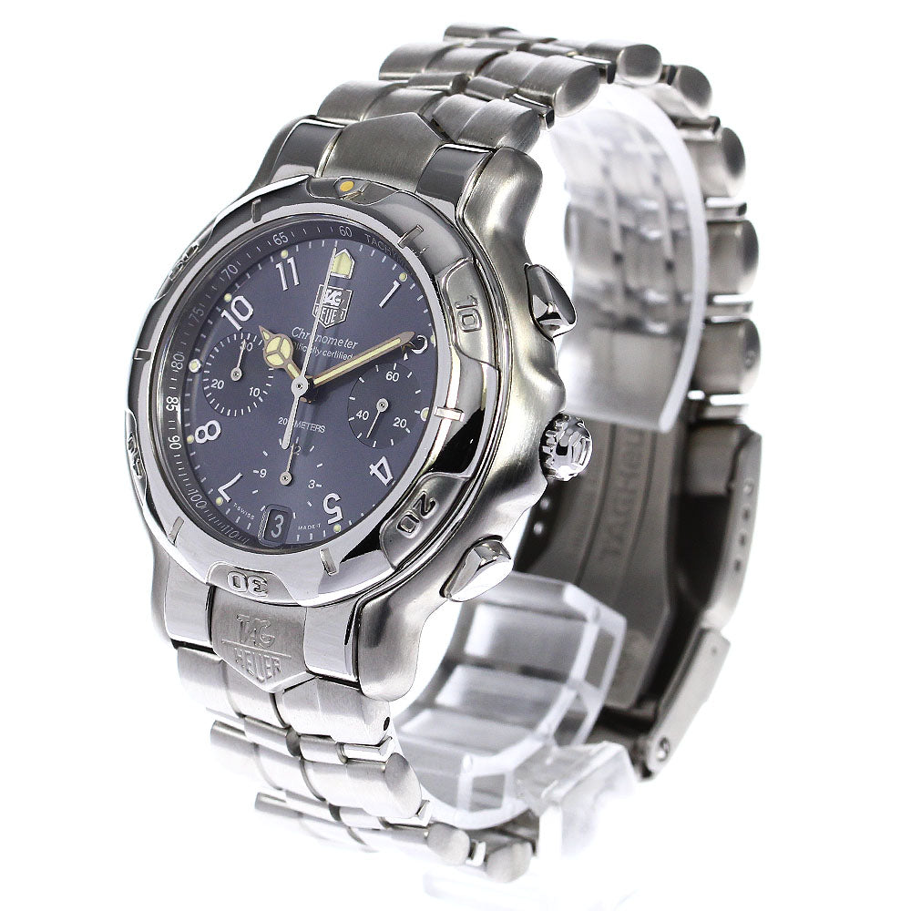 TAG HEUER 6000 series CH5112 Chronograph Date gray Dial Automatic Men's_797170