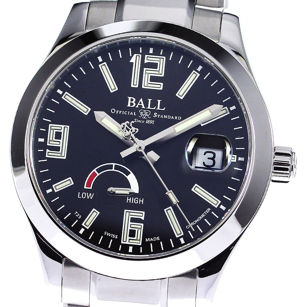 BALLWATCH pioneer PM9026C-SCJ-BK Power reserve Automatic Men's Watch_797225