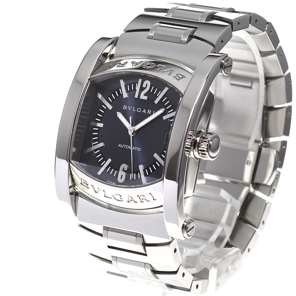 BVLGARI Assioma AA44S Date Navy Dial Automatic Men's Watch_797385