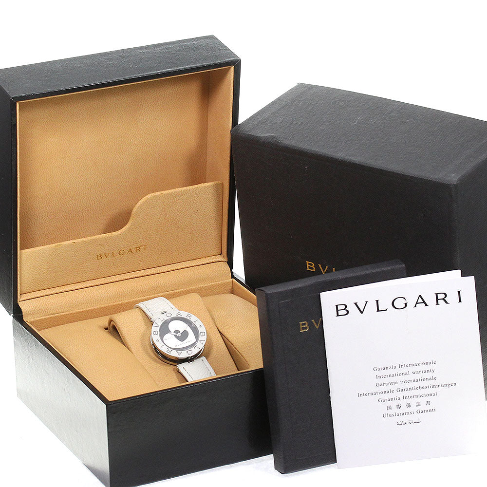 BVLGARI B.zero1 double heart BZ30S Black / Silver Dial Quartz Ladies Watch_797559