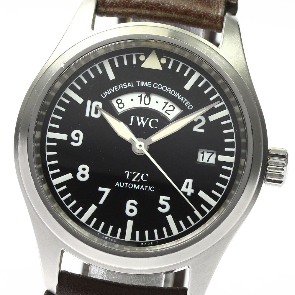 IWC SCHAFFHAUSEN Pilot's Watch UTC IW325101 Automatic Men's Watch_797620