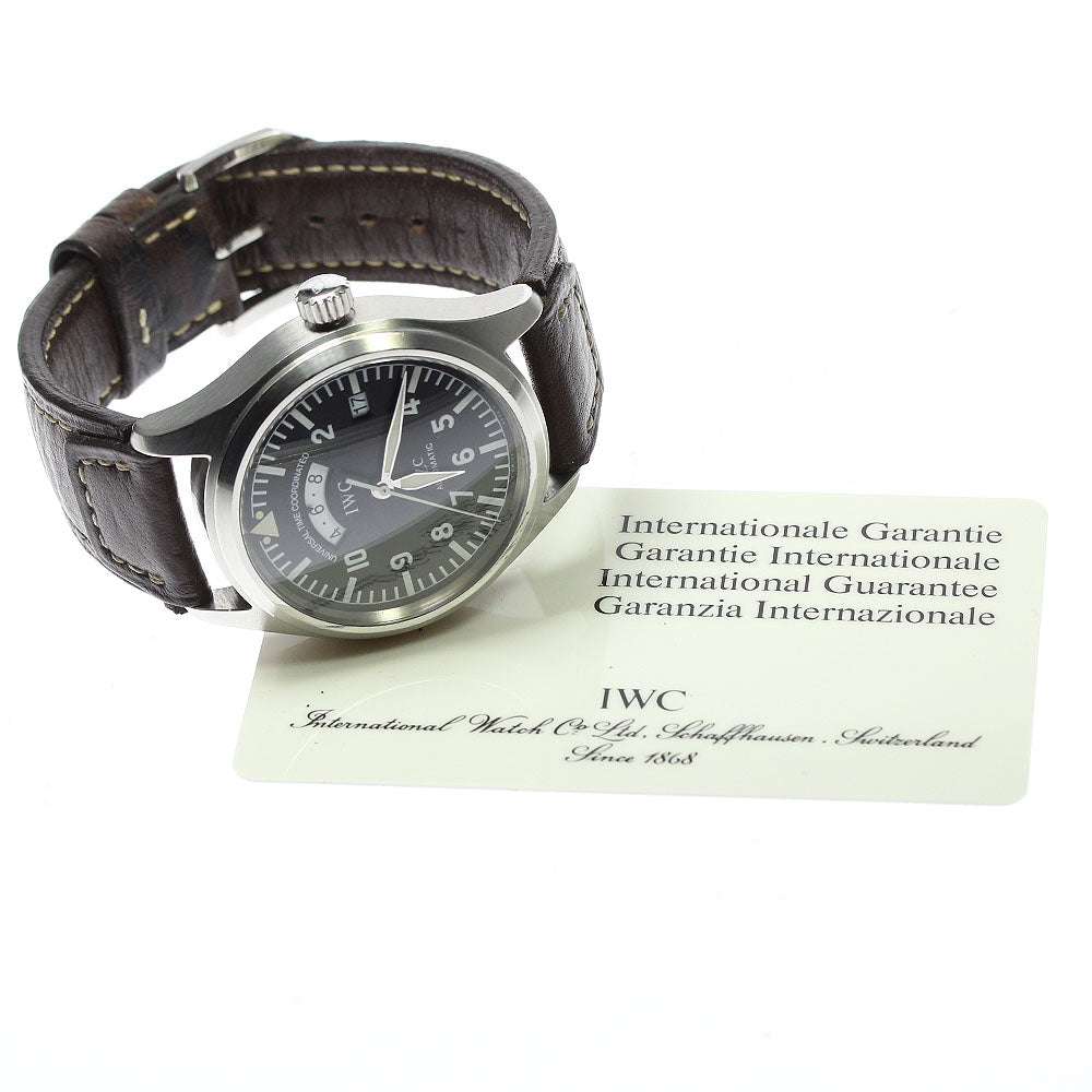IWC SCHAFFHAUSEN Pilot's Watch UTC IW325101 Automatic Men's Watch_797620