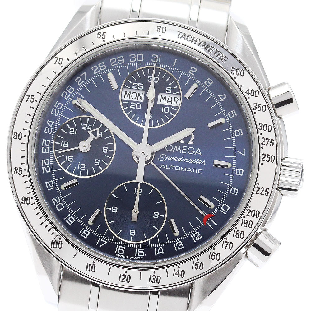 OMEGA Speedmaster 3523.80 Triple calendar Blue Dial Automatic Men's Watch_797772