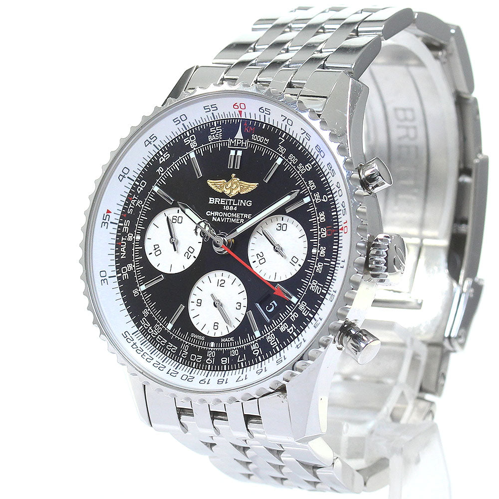 BREITLING Navitimer01 AB0120 Chronograph black Dial Automatic Men's Watch_797972