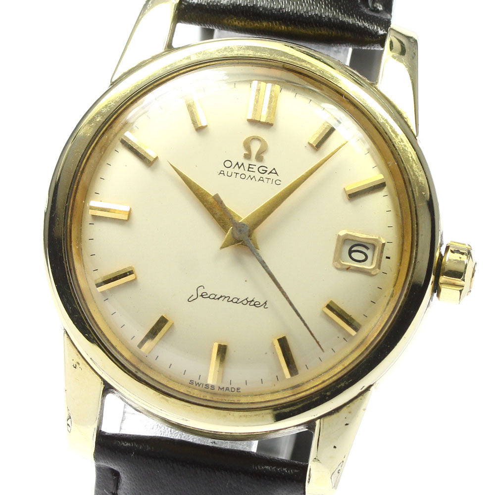 OMEGA Seamaster 2849-5SC Date cal.503 Silver Dial Automatic Men's Watch_798224
